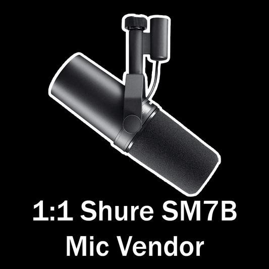 1:1 Shure SM7B Vendor